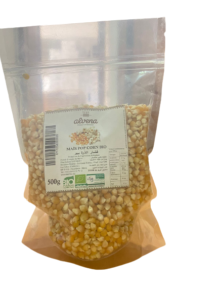 Alvena Maïs Pop Corn 500G