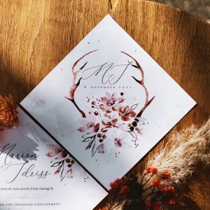 Faire-part Wild Folk – à partir de 1.85€