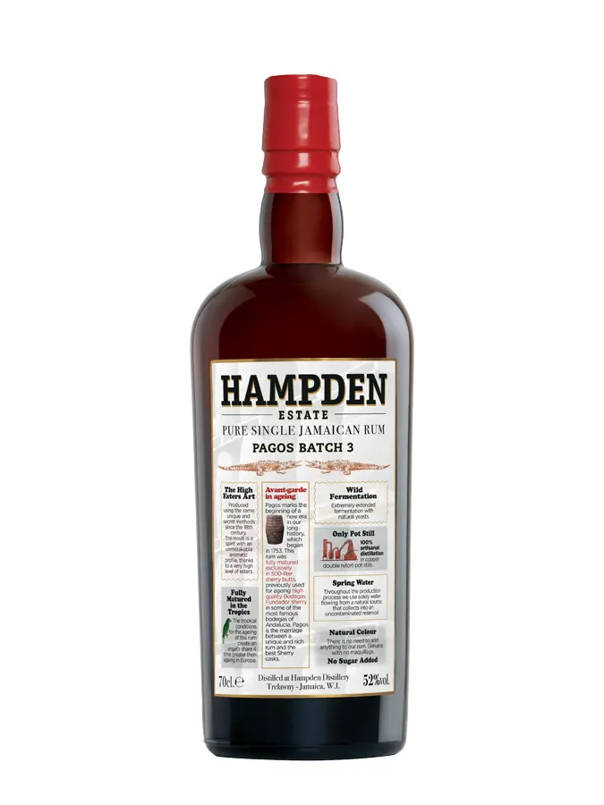 HAMPDEN, 2024 Pagos batch 3, rhum 52%