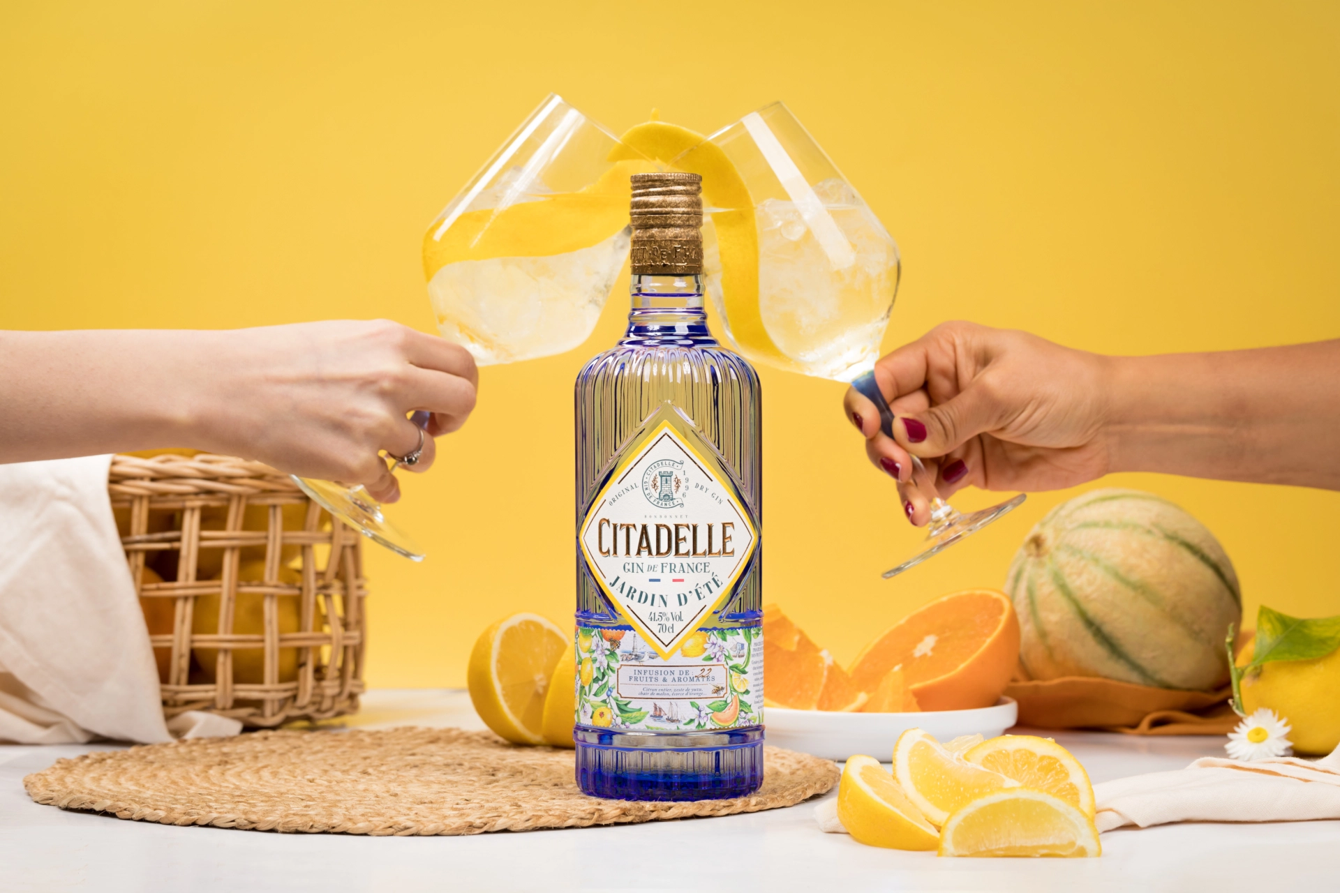 Citadelle Gin Jardin D’Ete 70cl 41,5° – Image 4