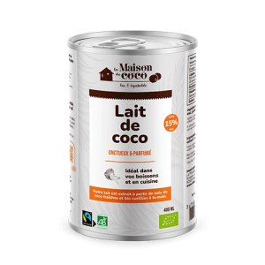 La Maison du Coco Lait de Coco 15% 400Ml