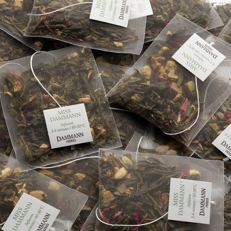 MISS DAMMANN (Thé vert) Boîte 25 Sachets – Image 3