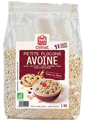 Celnat Petits Flocons d’Avoine 1Kg