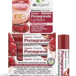 Dr Organic Baume à Lèvres à la Grenade 5.7Ml