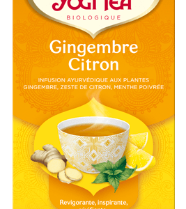 Yogi Tea Gingembre Citron 17X1.8G