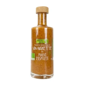 Vinaigrette Bio Au Piment D’espelette – 25cL
