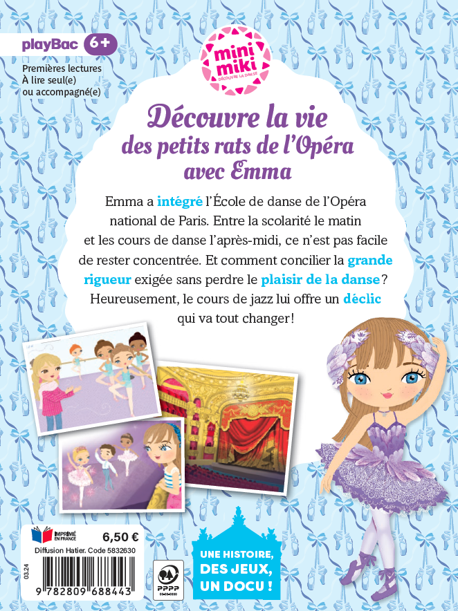 Emma à l’Opéra – Premiers pas à l’école de danse – Tome 2 – Image 3