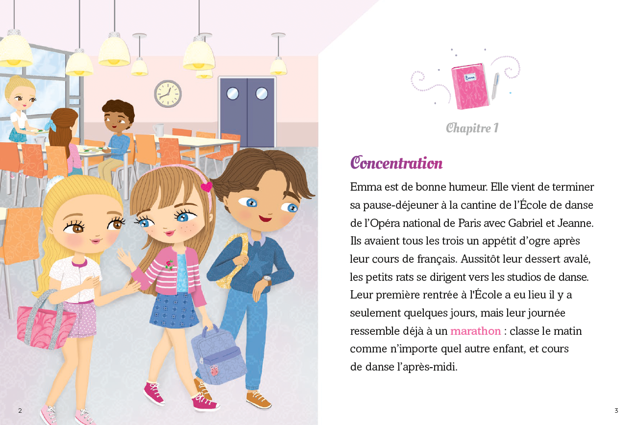 Emma à l’Opéra – Premiers pas à l’école de danse – Tome 2 – Image 4