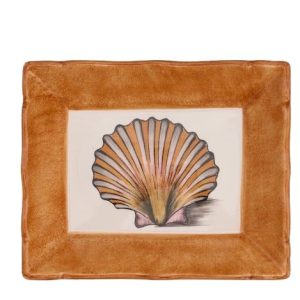 CHRISTIAN DIOR VIDE-POCHES PORCELAINE COQUILLAGE