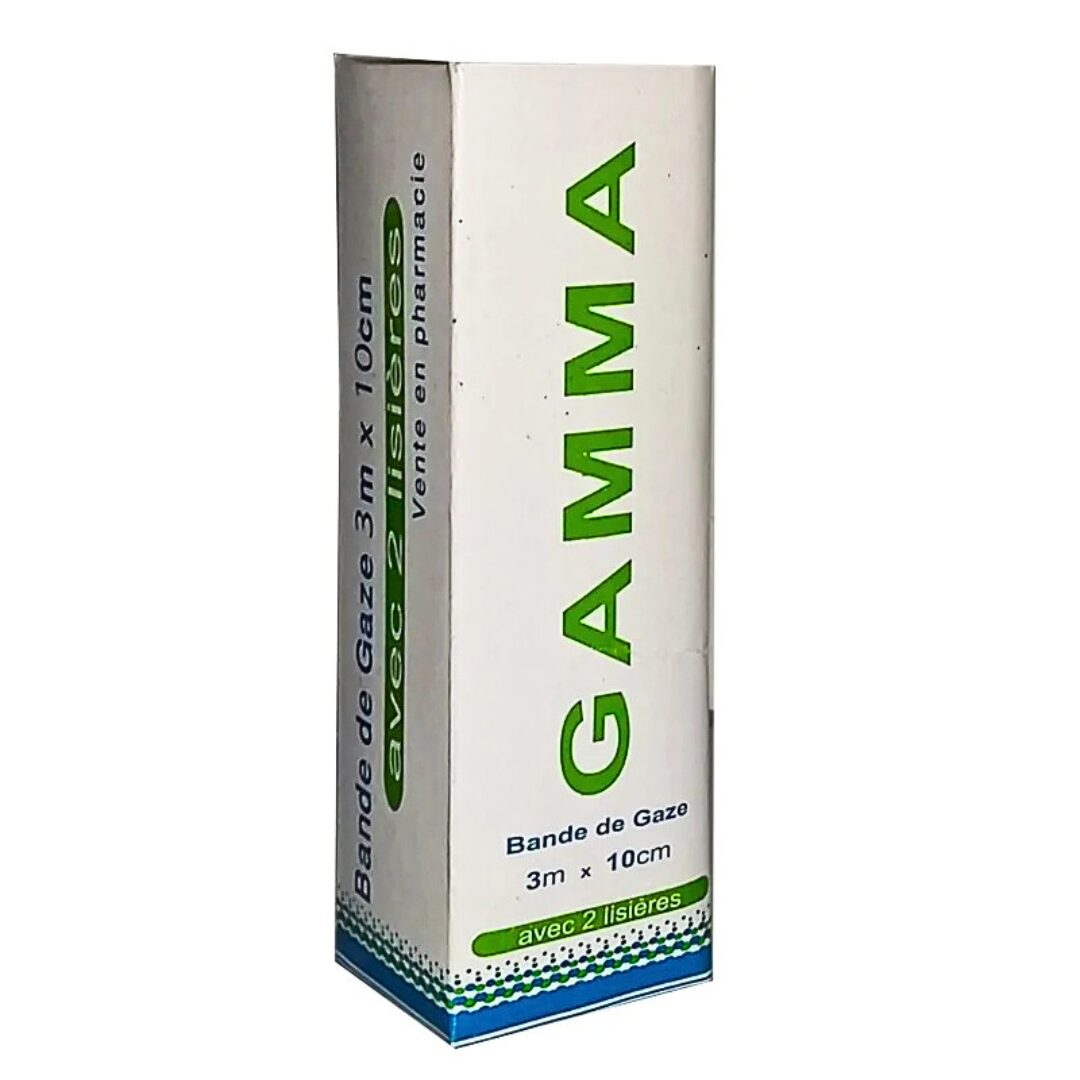 GAMMA BANDE DE GAZE 3mx10cm