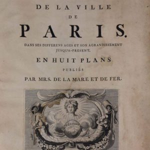 Atlas illustrant l&rsquo;évolution historique de la ville de Paris