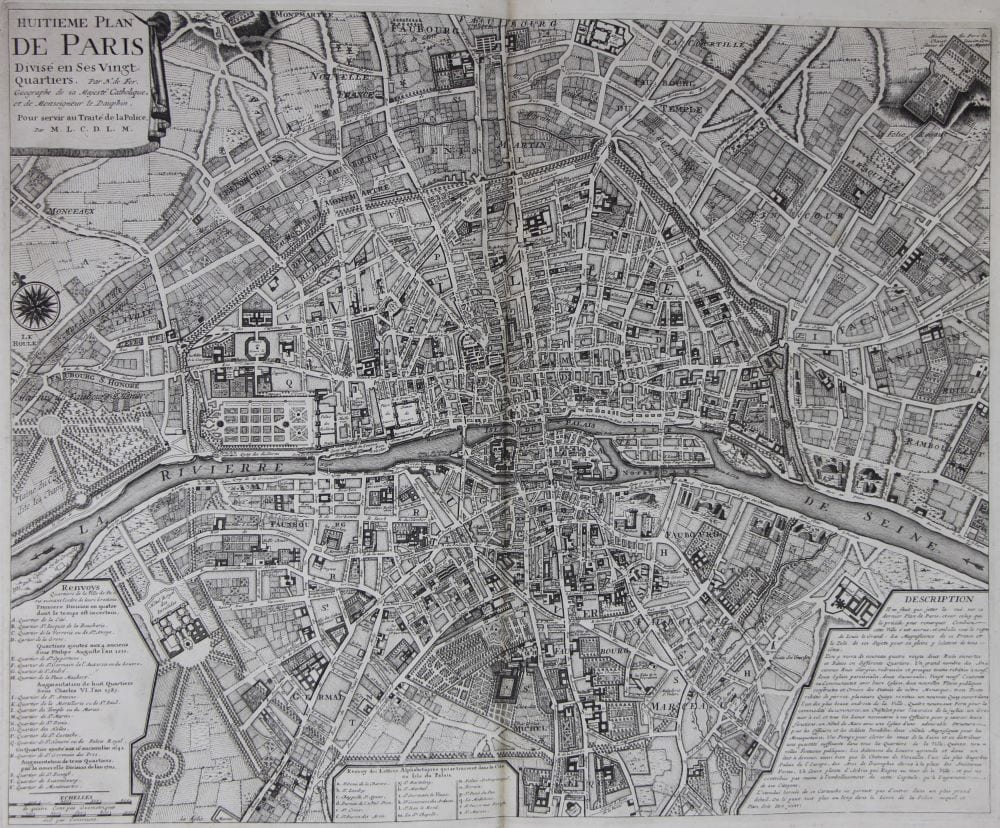 Atlas illustrant l’évolution historique de la ville de Paris – Image 5