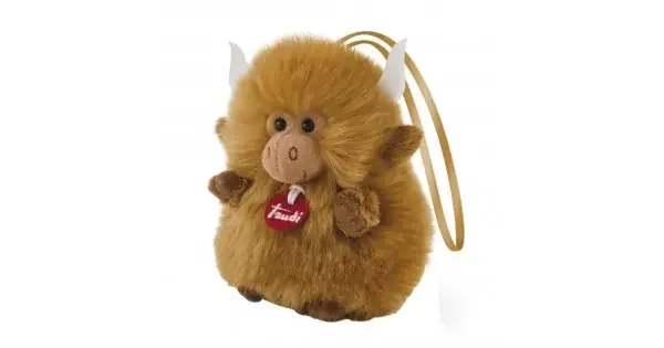 Charm Yak Trudi, Peluche Yak Morbido, Giocattolo Agganciabile, Lavabile, 1 Pezzo – Image 2
