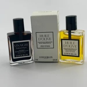 Huiles D’olives & Vinaigres Domaine D’estoublon – Mini Set Huile d’olive & Vinaigre Balsamique Bio 2x15ml
