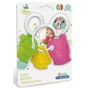 Clementoni Chiavi Morbide Disney, Gioco Dentizione Neonati 3+ Mesi