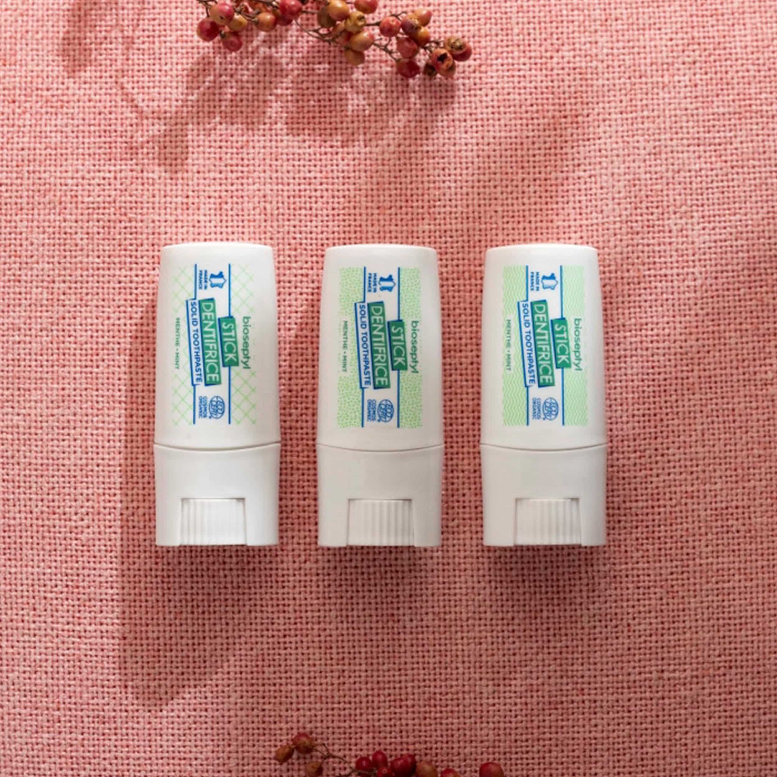 Dentifrice solide en stick rechargeable éco-responsable – Menthe naturelle – Bioseptyl – Image 6
