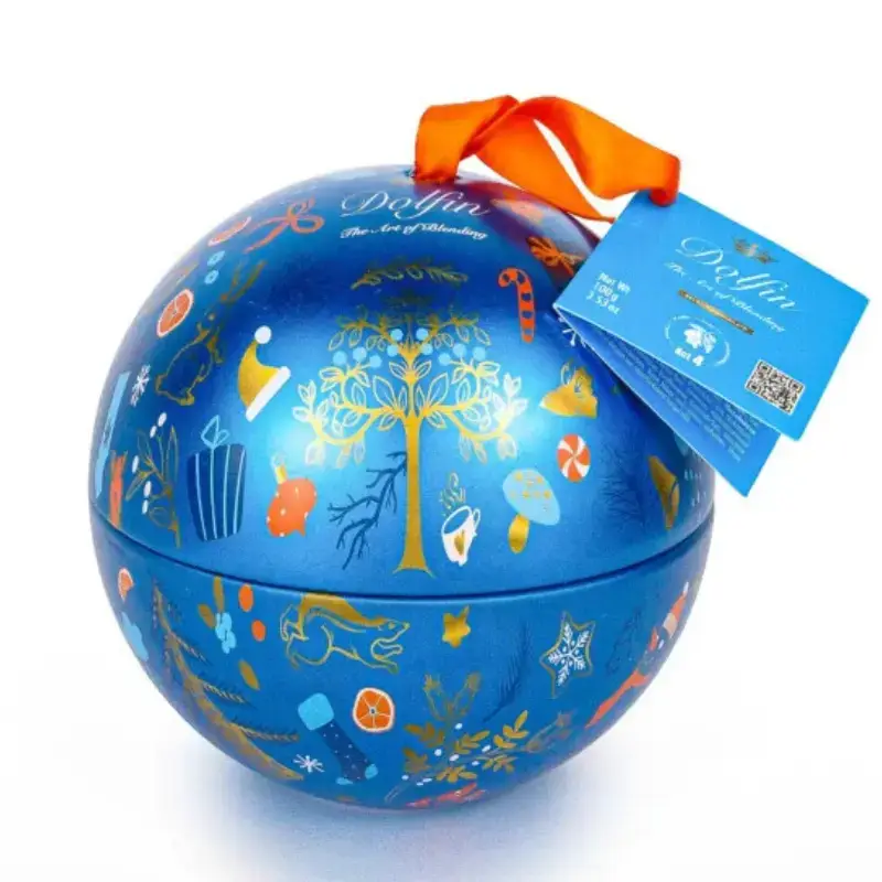 Boule De Noel Chocolat Lait 5 Saveurs ( Dolfin ) – Boule De Noel Chocolat Lait 5 Saveurs