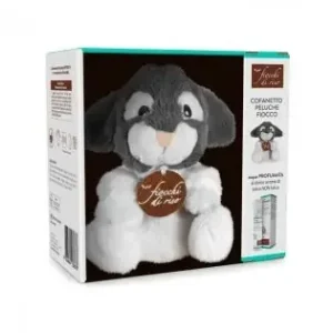 Fiocchi Di Riso Cofanetto Fiocco Acqua Profumata 50ml + Peluche Fiocco – Kit Profumato per Neonati