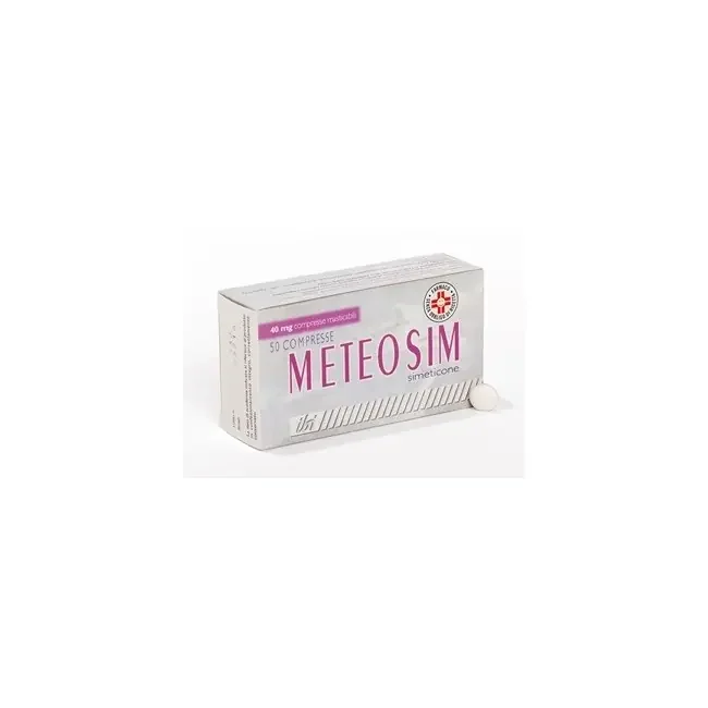 Ibi farmaceutici Meteosim 50 Compresse Masticabili 40mg – Image 2