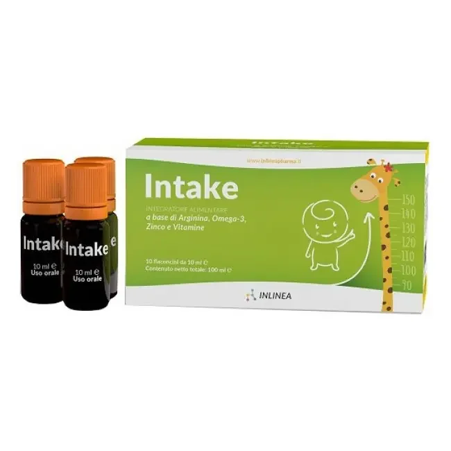 Inlinea Intake 10 Flaconi 10ml integratore di arginina – Image 2