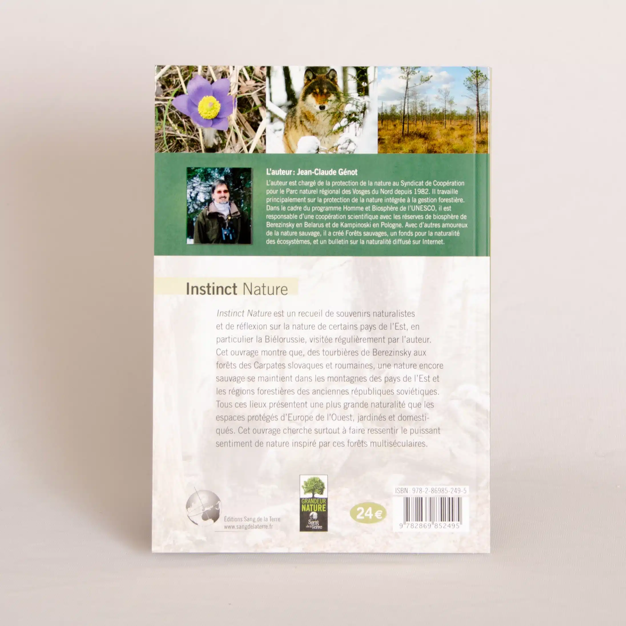 Instinct nature – LIVRE – Jean Claude Génot – Sang de la Terre – Image 4