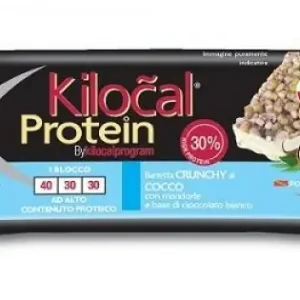 Kilocal Protein Barretta Crunchy Gusto Cocco 25g – Barretta Proteica al Cocco