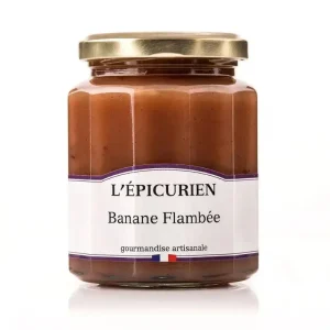 Les Confitures ( L’ Epicurien ) – Banane Flambee – 320g