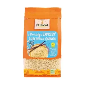 Porridge espresso con curcuma e quinoa
