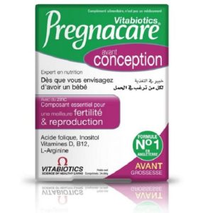 PREGNACARE  AVANT CONCEPTION 30 COMPREMES