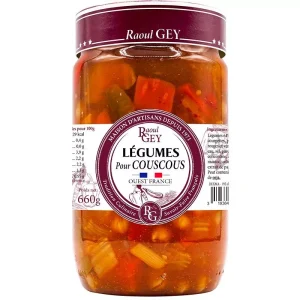 Conserverie Raoul Gey – Legumes Pour Couscous – 660g