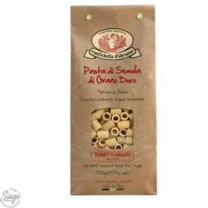 Pates Italiennes – Tubetti Rigati – 500g