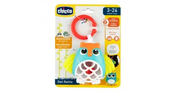 Trill.Gufetto Chicco, Gioco Trillino, Dentizione, Sviluppo Sensoriale, Bambini – Image 2
